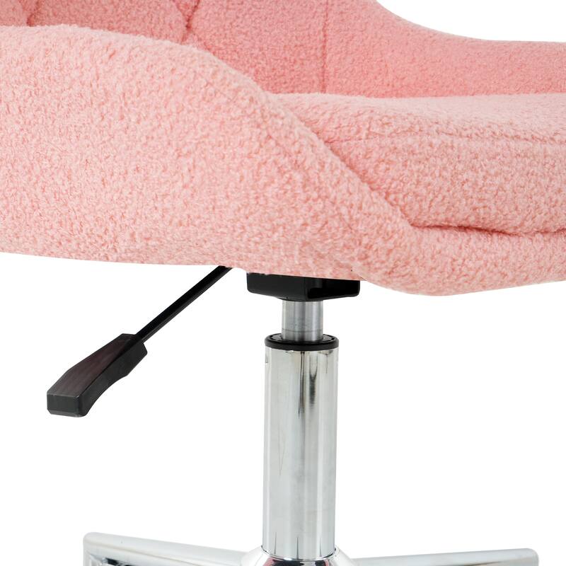 Modern teddy velvet fabric golden leg living room furniture dining chair, electroplated five-claw chair legs, soft and c