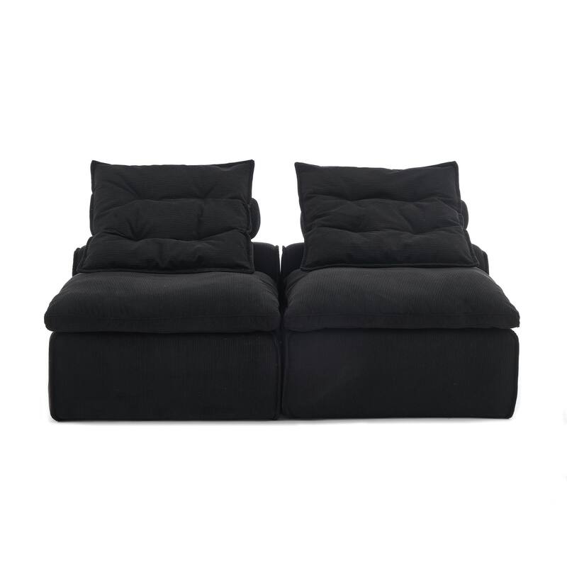 Versatile Modular Sofa with DIY Options and Comfort Features for Any Living Space