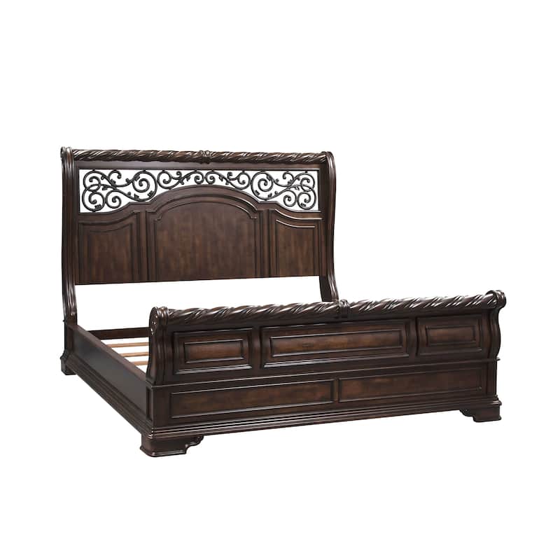 Liberty Furniture Arbor Place Sleigh Bed, Dresser & Mirror, Chest, Night Stand - California King, King or Queen