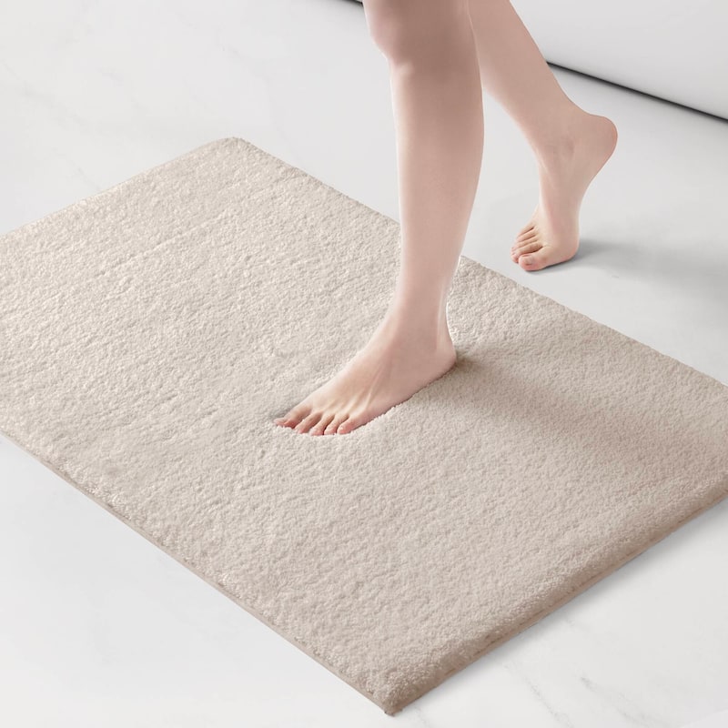 Madison Park Signature Marshmallow Bath Rug