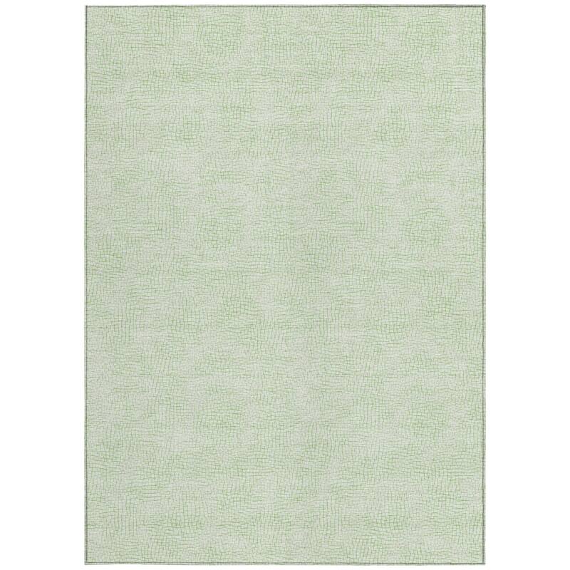 HomeRoots Geometric Transitional Rectangle Outdoor Rug