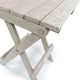 preview thumbnail 95 of 130, Riverstone Fully Assembled All-Weather Recycled HDPE Outdoor Folding Bistro table