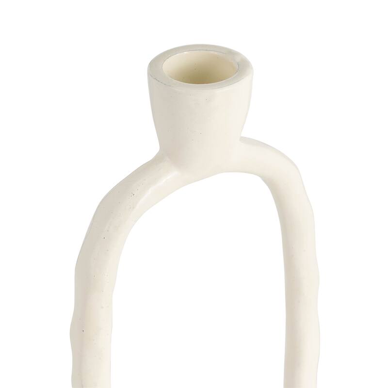 Sagebrook Home Oval Ring Taper Candle Holder