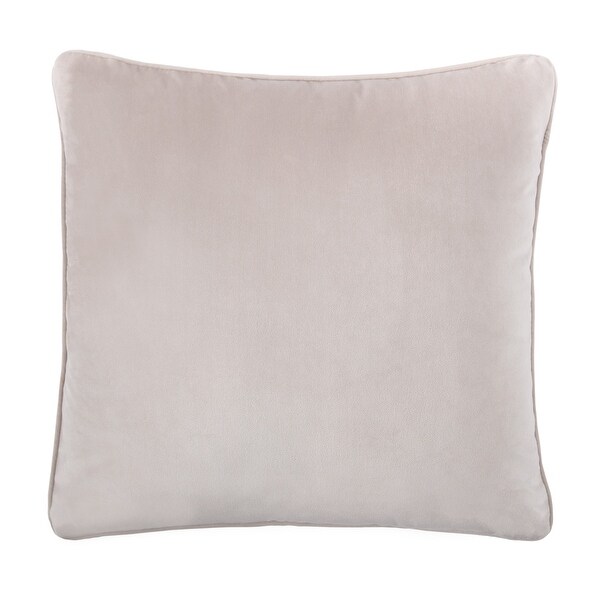 white woven pillow