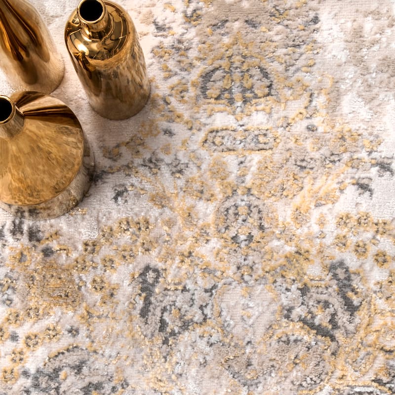 Nuloom Jodee Vintage Medallion Area Rug