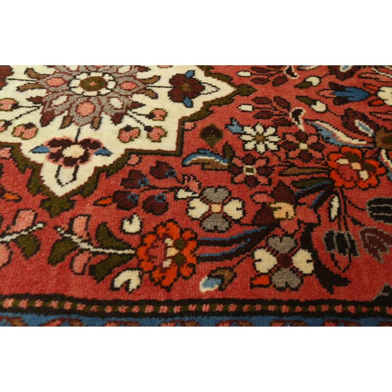ECARPETGALLERY Hand-knotted Anadol Red Wool Rug - 3'4 x 4'10