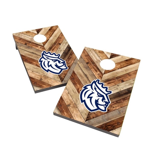slide 2 of 5, Queens University of Charlotte Royals 2x4 Cornhole Bag Toss Game