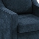 preview thumbnail 71 of 101, Modern Swivel Upholstered Armchair Accent chair Set of 2