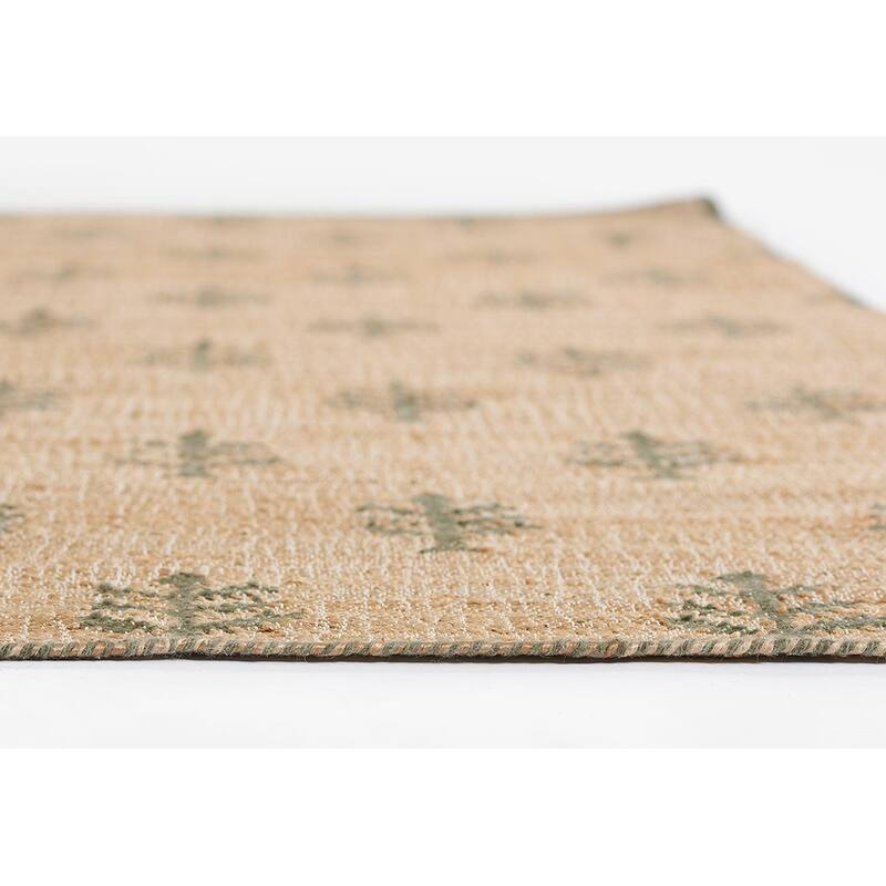 Erin Gates by Momeni Orchard Verdure Natural Hand Woven Wool and Jute Area Rug