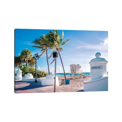 iCanvas "Fort Lauderdale Beach Morning" by Susanne Kremer Canvas Print