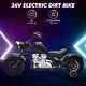 preview thumbnail 23 of 22, Kids Electric Off-Road Dirt Bike,36V Motorcycle with Top Speed of 16.5 Mph