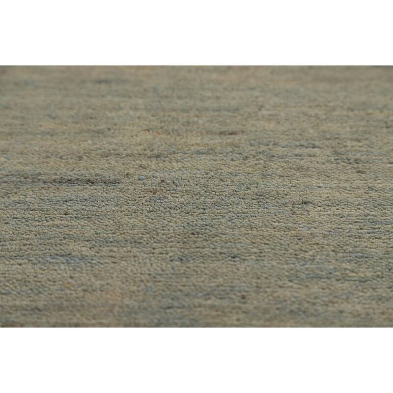 Modern Gabbeh Oriental Foyer Rug Multi-Color Handmade Wool Carpet - 3'2"x 4'11"