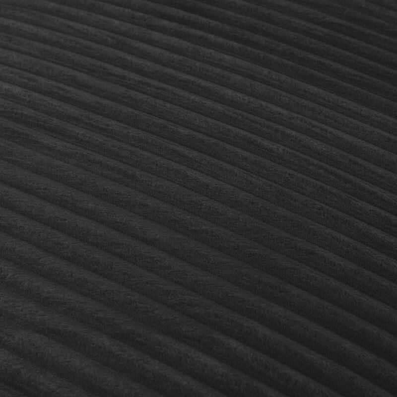 Oversized Corduroy Chaise Lounge Chair Indoor, Corduroy Upholstered Modern Sofa Couch, No Assembly Required