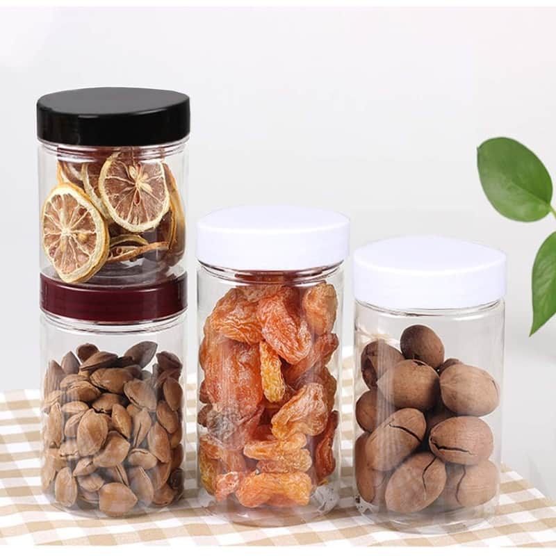 Clear Plastic Jars