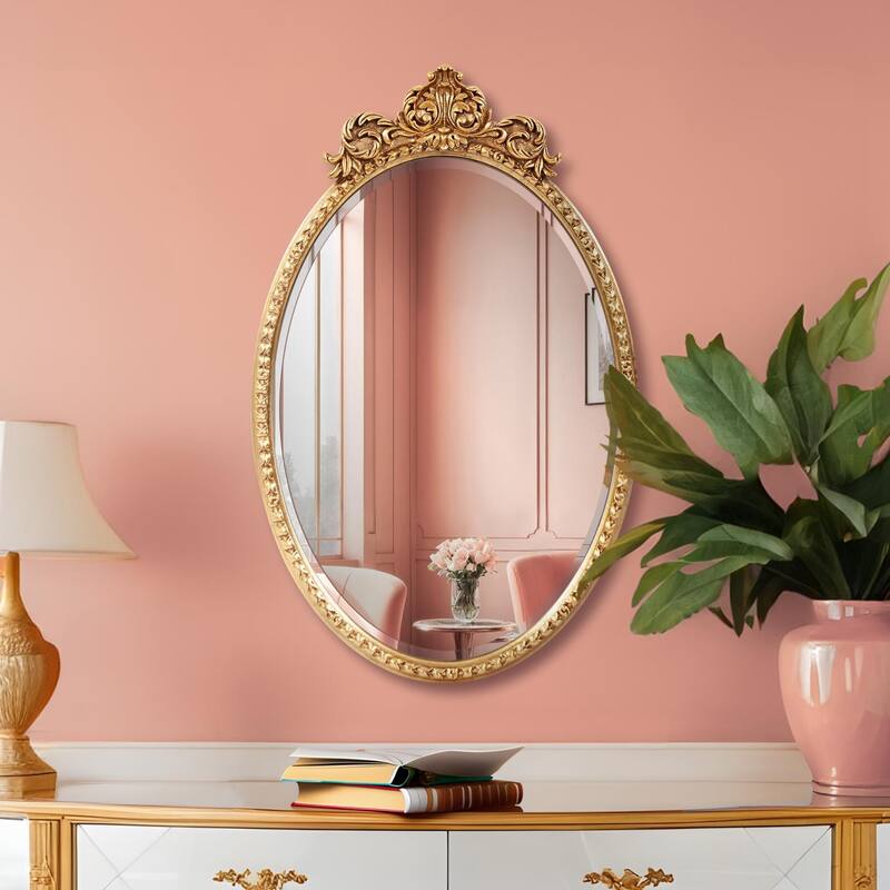 Moreau Oval Mirror- Vertical - 30.5H X 19.5/16W X 1.3/8D