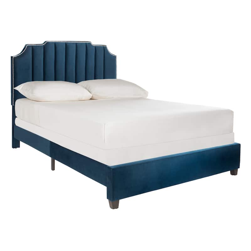 SAFAVIEH Alfreda Full Size Bed - Navy