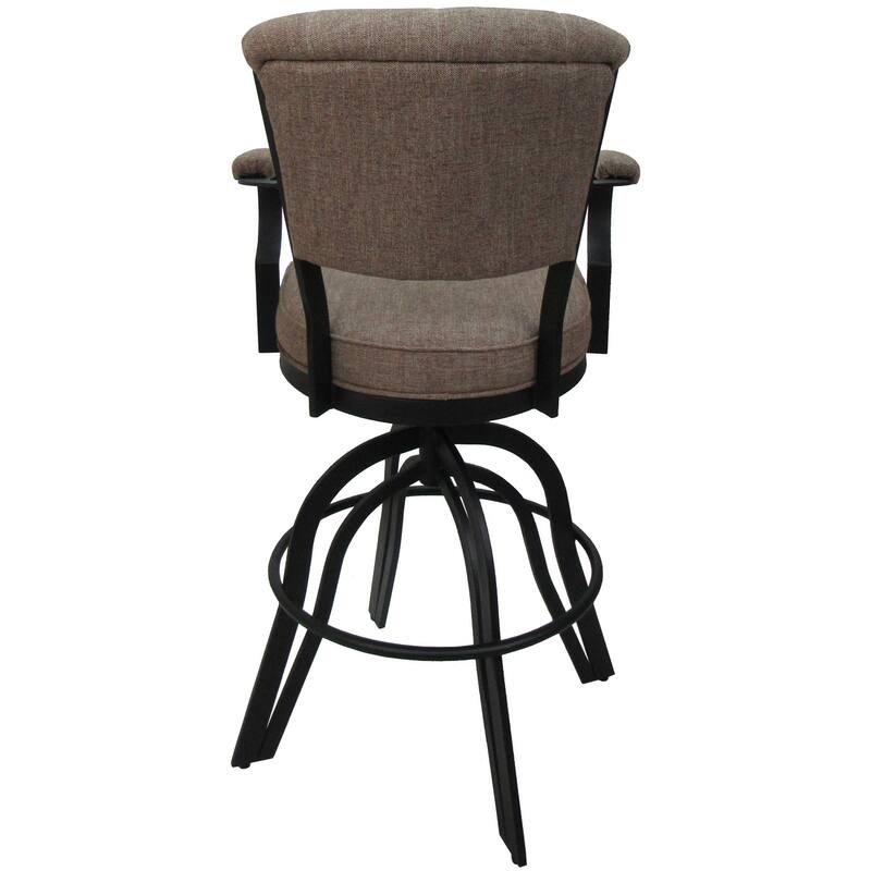Miami Counter 26" or Bar 30" Metal Bar Stool on A Base