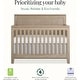 preview thumbnail 11 of 12, Evolur Oakley 5-in-1 Convertible Crib