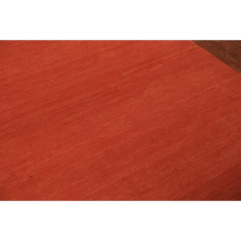 Gabbeh Modern Oriental Rug Hand-Knotted Wool Carpet - 5'3" x 6'5"