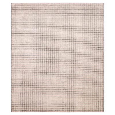 ECARPETGALLERY Hand Loomed Kashkuli Gabbeh Ivory Silk Rug - 8'0 x 9'3