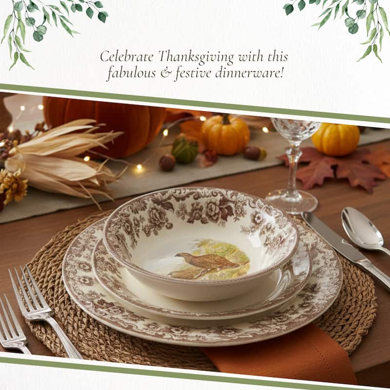 Spode Woodland Ascot Cereal Bowl