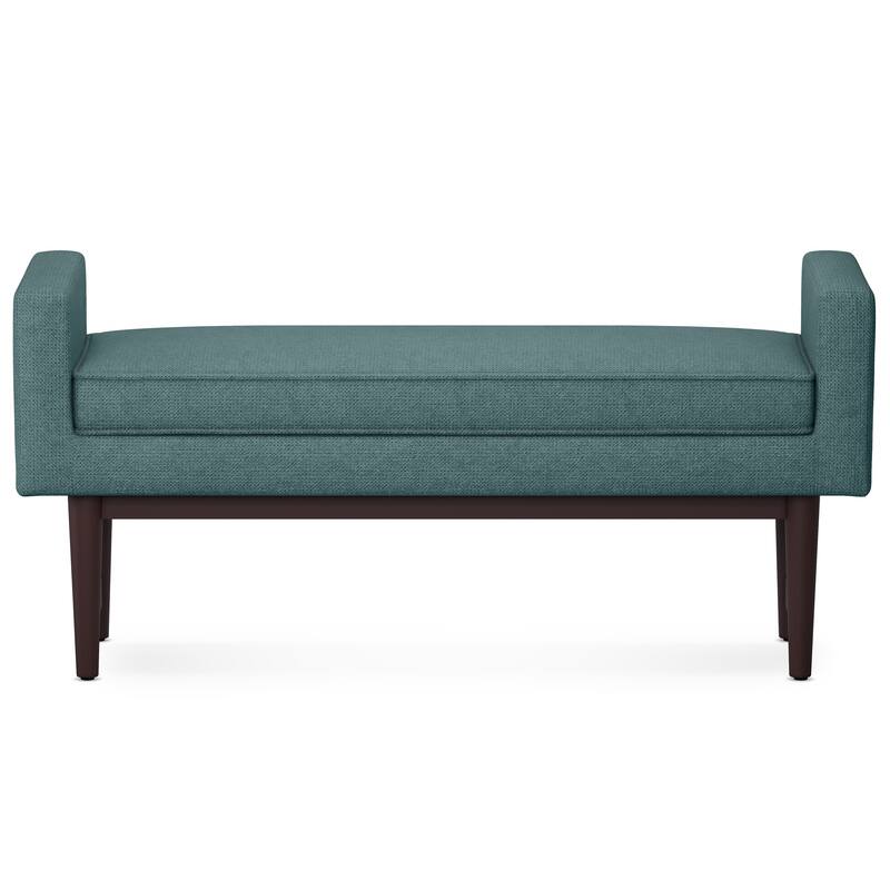 WYNDENHALL Highbridge 46 inch Wide Contemporary Rectangle Ottoman Bench