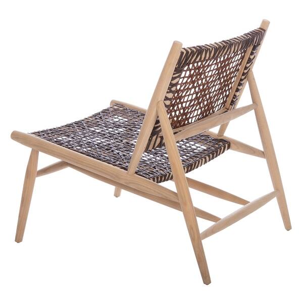 Safavieh Bandelier Leather Weave Accent Chair 26 W X 31 5 L X 30 7 H On Sale Overstock 21185500