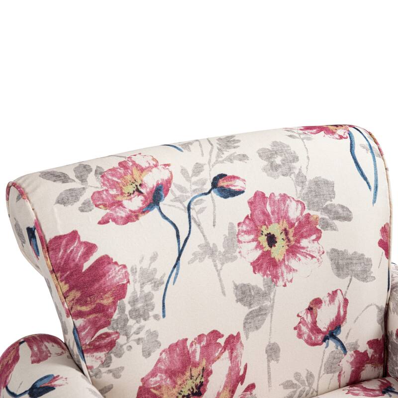 Living Room Armchair with Nailhead Trim - 29.9"W x 29.9"H x 32.9"D