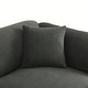 preview thumbnail 20 of 34, Roomfitters Modern Velvet Sectional Sofa with Detachable Ottoman, 4-Seater Couch with Pillows for Living Room
