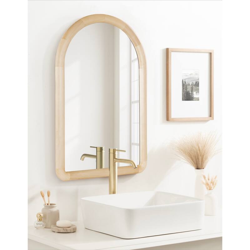 Kate and Laurel Dessa Arched Wall Mirror - 24x36