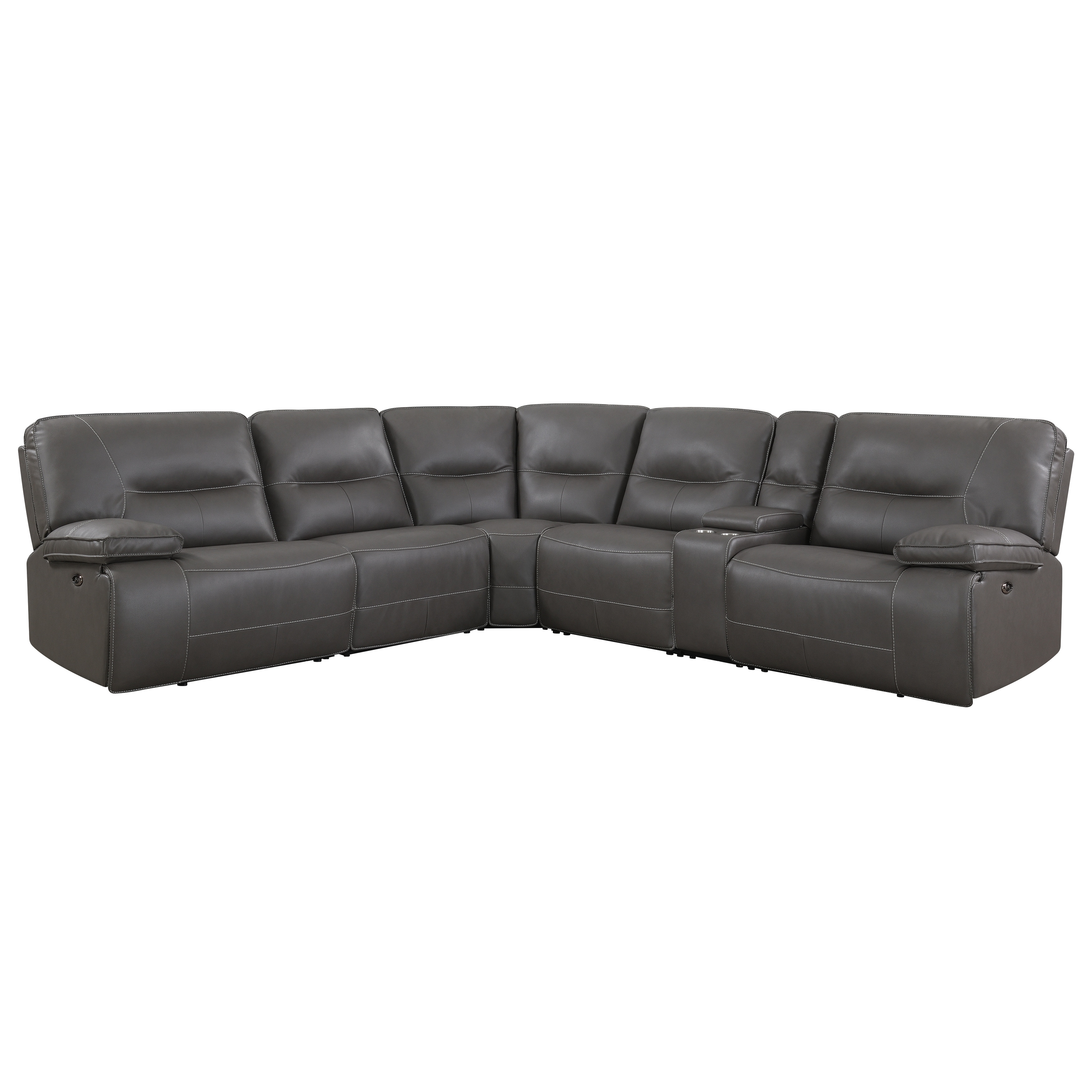 Emory leather online sectional