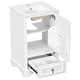 preview thumbnail 100 of 135, GDFStudio - Lisa 20" Bathroom Vanity with Ceramic Sink, Soft-Close Door & Storage Rack