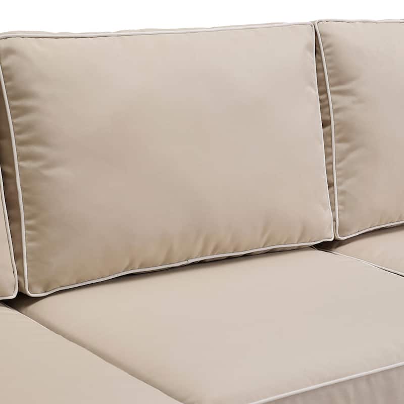 Crosley Bradenton Wicker Outdoor Sofa