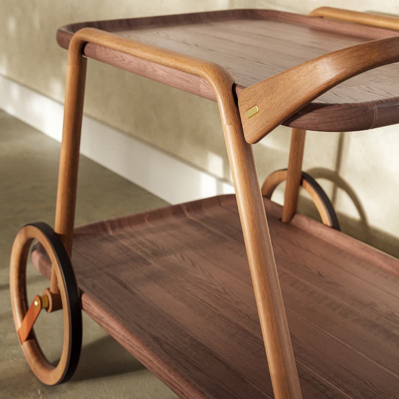 Modern Brazilian - Etienne Bar Cart