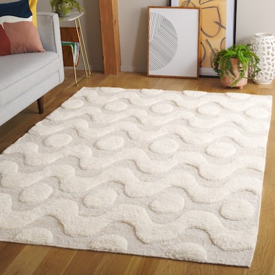 SAFAVIEH Hand-Tufted Vermont Hekla Transitional Wool Rug