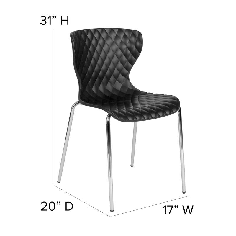 Contemporary Faux Upholstered Chair