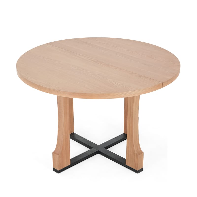 Christopher Knight Home - Mason 48" Round Dining Table with Elegant Pedestal Base(Only Table)