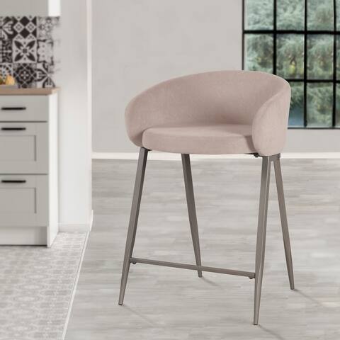 Hillsdale Furniture Cromwell Metal Counter Height Stool - 34.25H x 23W x 24.25D