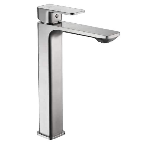Vibra Single Hole Single-Handle Bathroom Faucet in Brushed Nickel