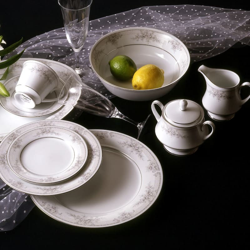Noritake Sweet Leilani Set Of 4 Dinner Plates, 10-1/2"