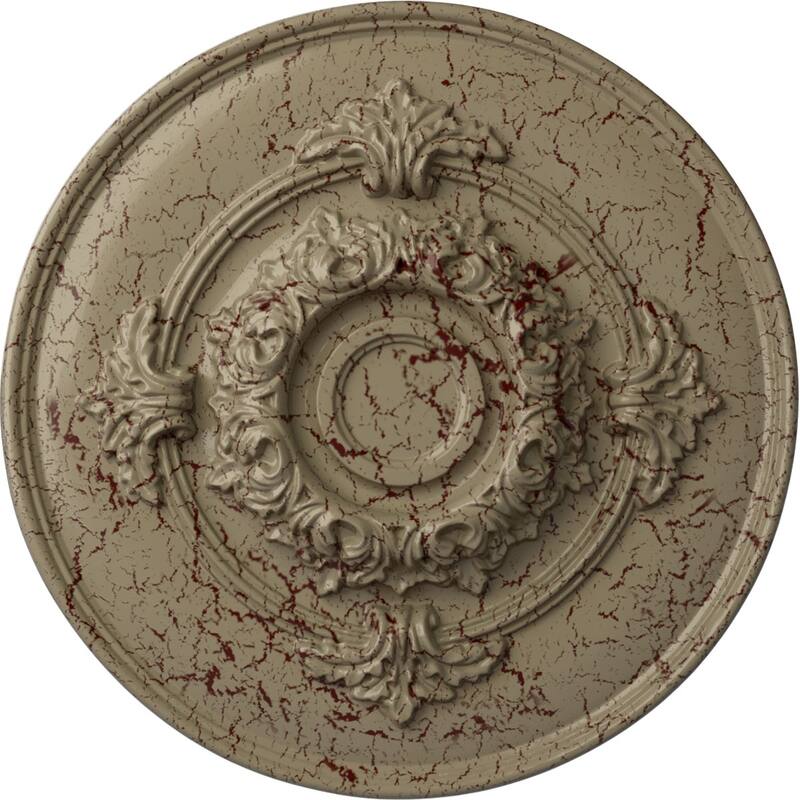 13 3/4"OD x 1"P Monique Ceiling Medallion