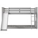 preview thumbnail 19 of 25, Twin over Twin Bunk Bed with Convertible Slide and Ladder
