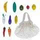 preview thumbnail 4 of 6, Teamson Kids - Little Chef Frankfurt Wooden Cutting food play kitchen accessories with filet net bag