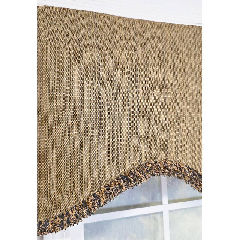 RLF Home Dark Wood Cornice Valance