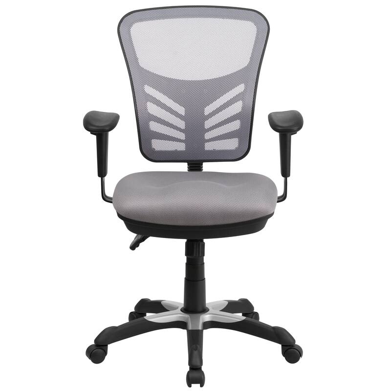Mid-back Blue Mesh Adjustable Ergonomic Office Chair