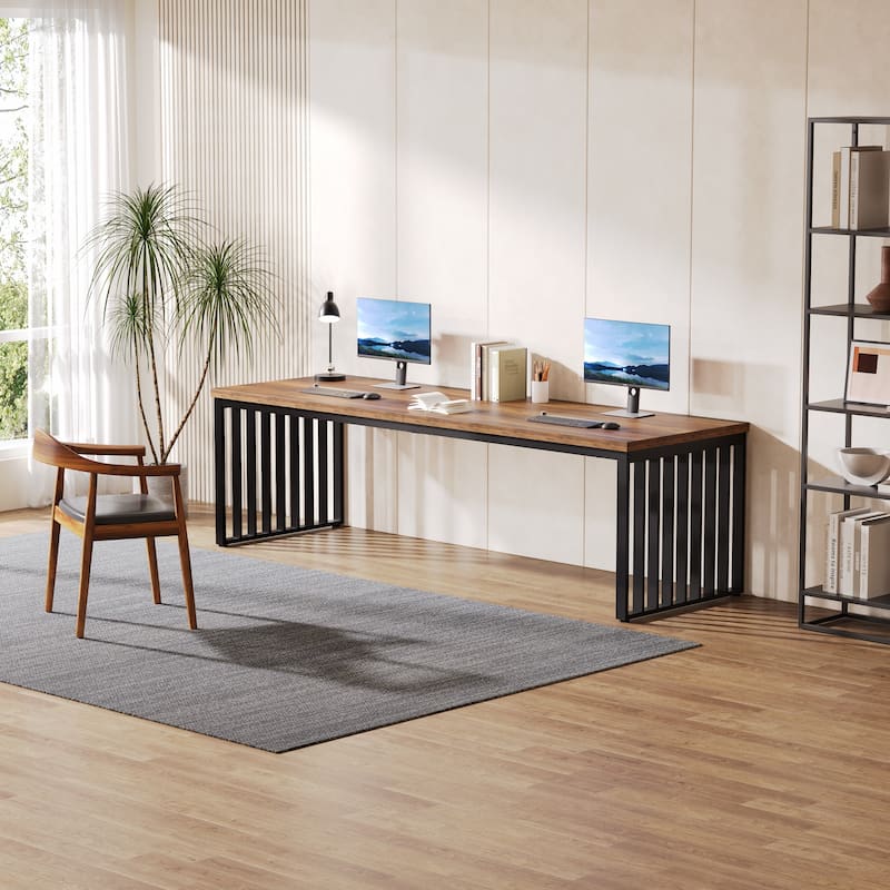 78.74-inch Double Computer Desk for Home Office