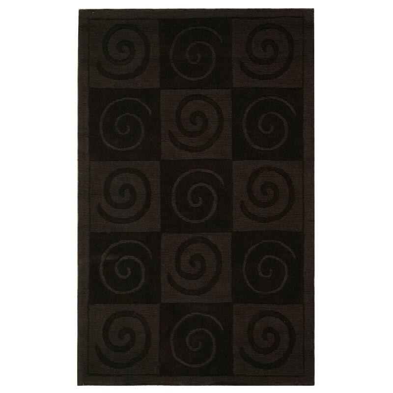 SAFAVIEH Handmade Impressions Jazmyne Modern Wool Rug - 4' x 6' - Multi - Rectangle