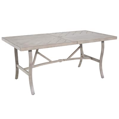 Outdoor Patio Dining Table, Rectangular Dining Table