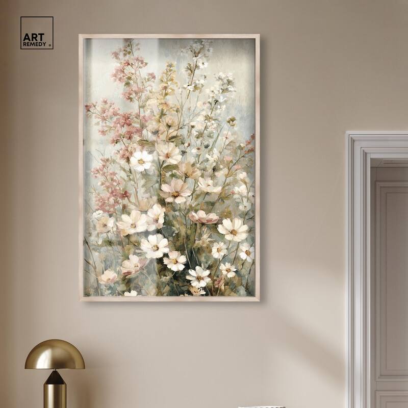 Heirloom Blossoms I Shadowbox by Art Remedy