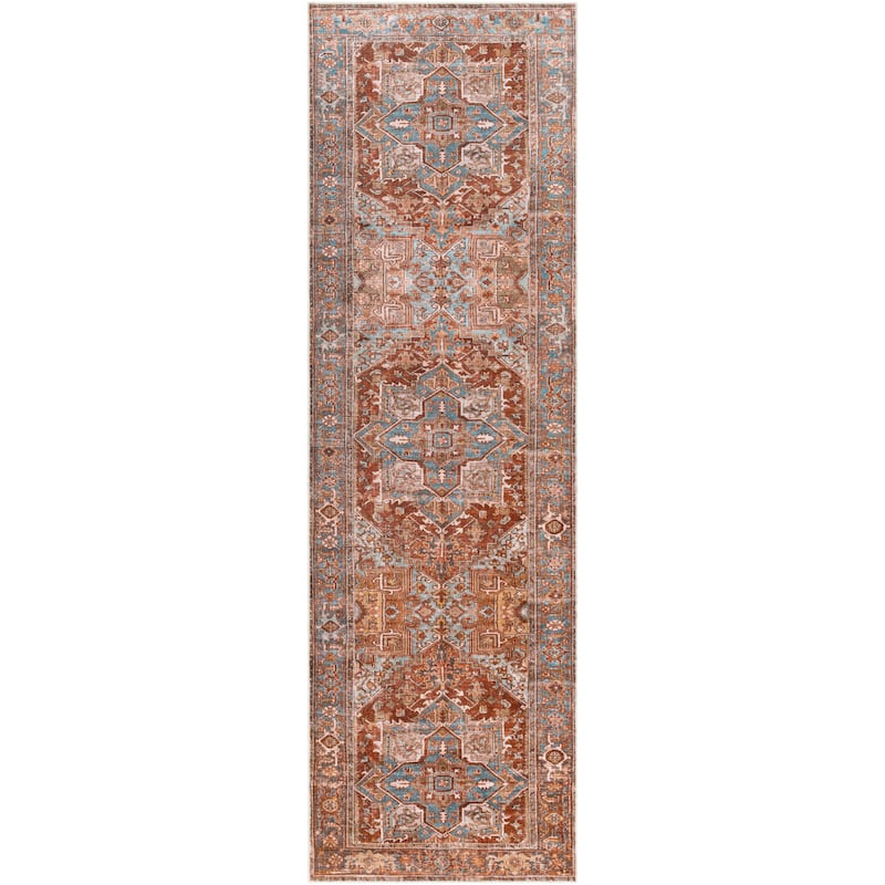 Livabliss Giustina Persian Machine Washable Area Rug